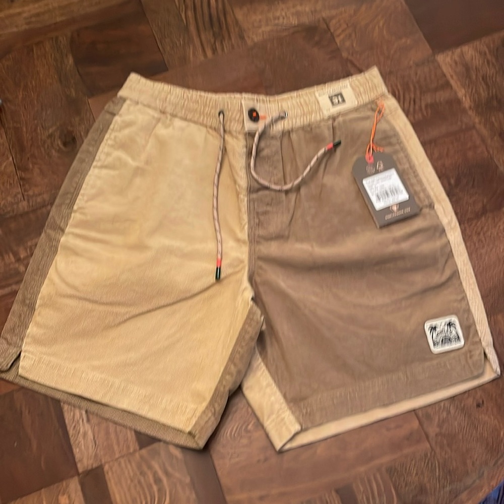 Howler Bros-Pressure Drop Cord Shorts-Lark / Deep Khaki-31